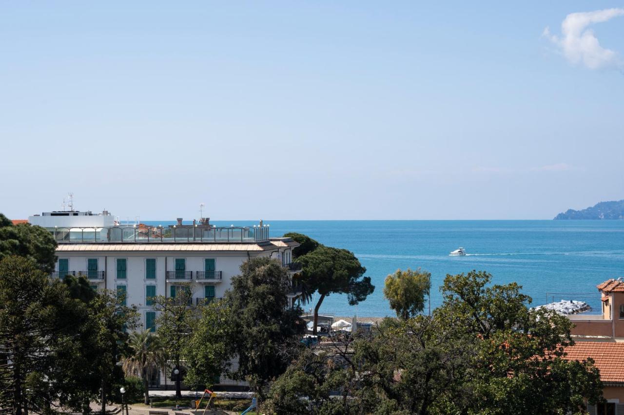 025 - Casa Panoramica In Centro, 90Metri Spiaggia Vista Mare Con Terrazzo Vista Portofino Сестрі-Леванте Екстер'єр фото